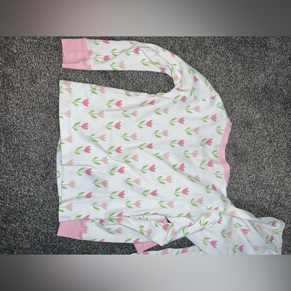 Magnolia Baby Classic Long tulips Pajamas size 8 - Picture 5 of 10